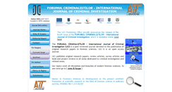 Desktop Screenshot of ijci.eu